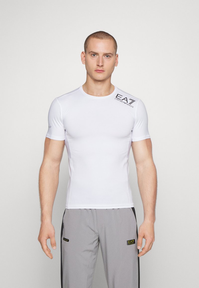 EA7 Emporio Armani - T-shirt z nadrukiem, Powiększ