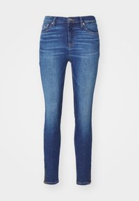 NORA ZIP - Aptempti džinsai - denim medium