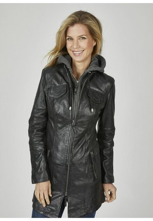 Lederjacke Bresco - Manteau court - schwarz