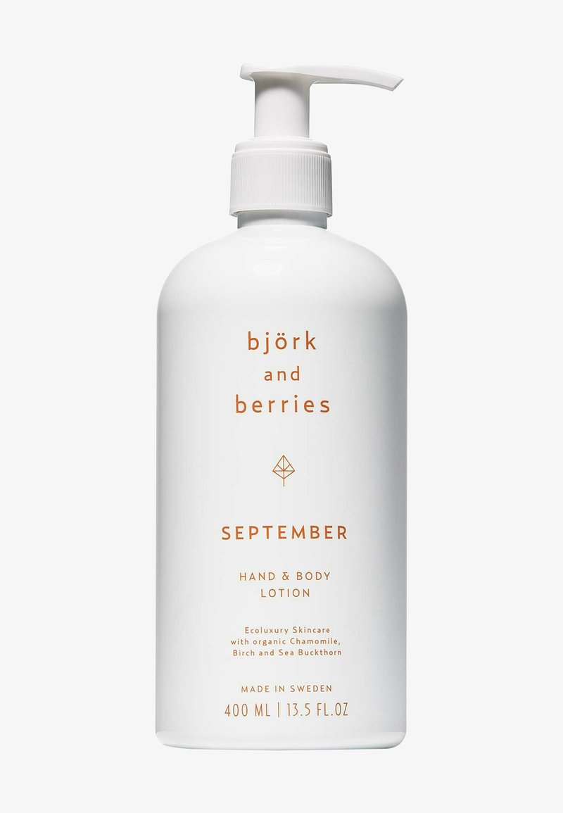 Björk and Berries KÖRPERPFLEGE SEPTEMBER HAND & BODY LOTION - Körperpeeling