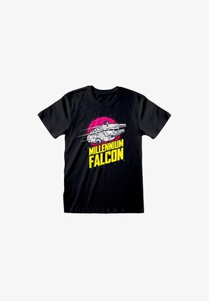 Henry Tiger STAR WARS MILLENIUM CIRCLE - T-Shirt print - black