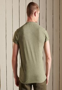 Superdry & Co VINTAGE LOGO  - T-shirt basic - hushed olive grit