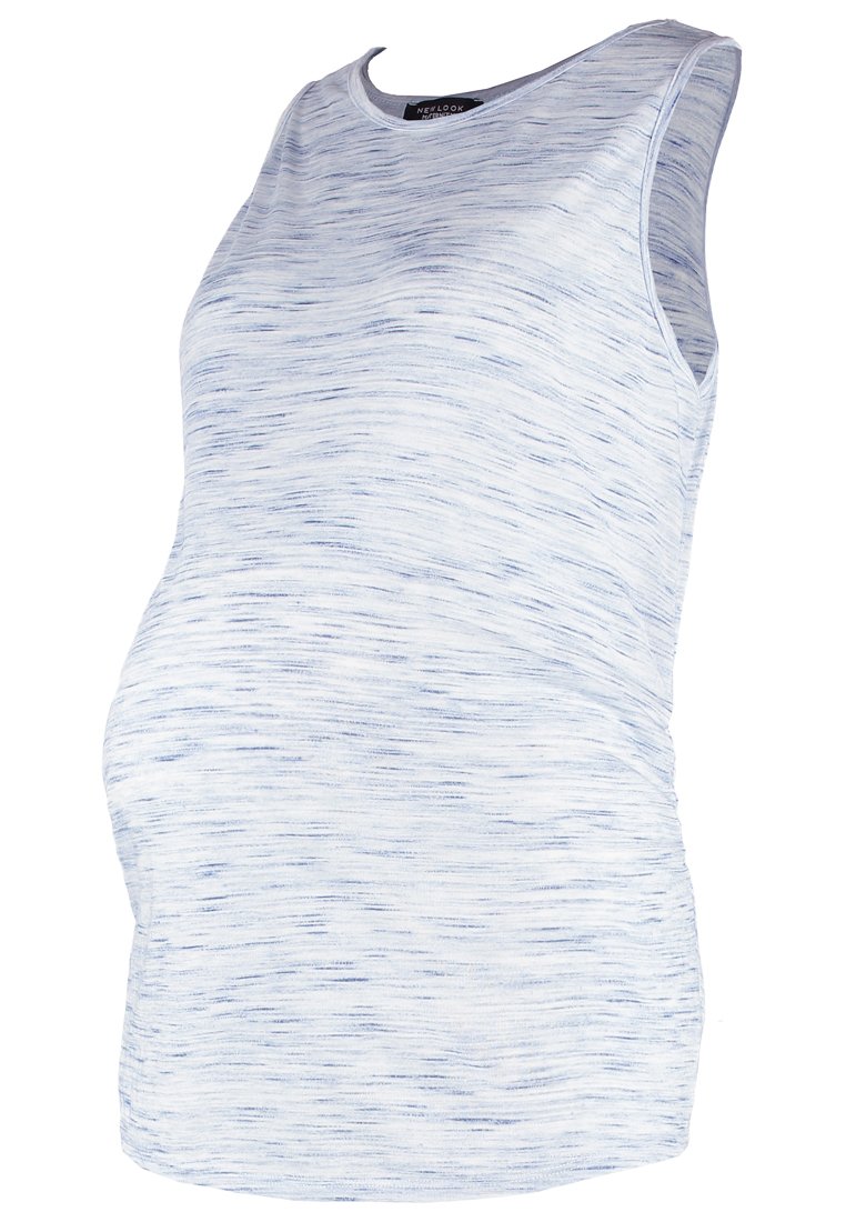 New Look Maternity Top wit/lichtblauw