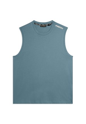 SENZA MANICHE - Débardeur - light blue