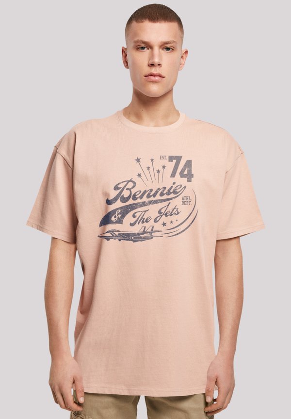 ELTON JOHN BENNIE AND THE JETS - T-Shirt print - amber