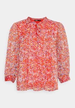 ONLY Petite ONLDALIDA TIE TOP PTM PTT - Blouse - red