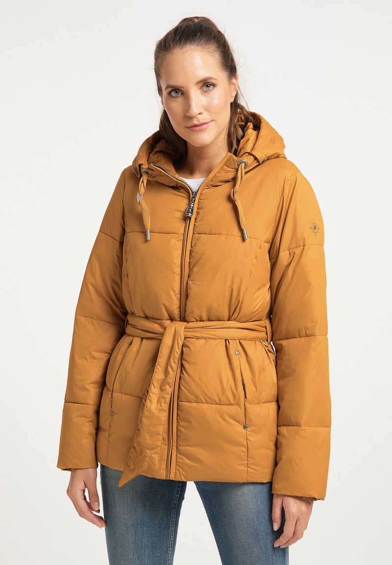 Damen Leichte Jacken | DreiMaster Winterjacke senf - HU28109 Damen Leichte Jacken | DreiMaster Winterjacke senf - HU28109