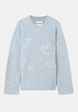 ASTRID SWEATER - Stickad tröja - sky