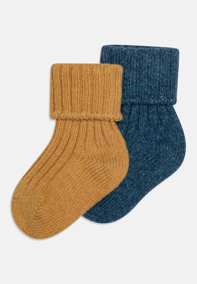 Ewers 2 PACK - Strømper - blue/honey