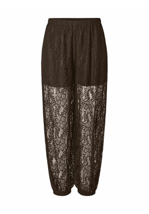 Pieces, HOSE PCALINE HW BALLOON SPITZEN - Hlače - hot fudge1