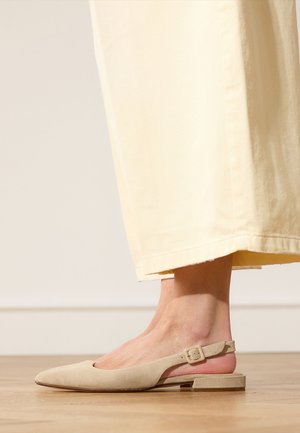 Manfield, Sling-Ballerina - beige