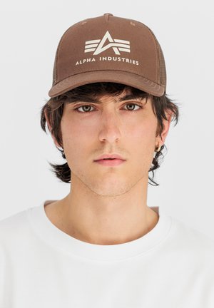 Alpha Industries, BASIC TRUCKER CAP UNISEX - Gorra - powder brown