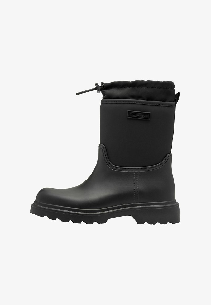 Tamaris Bottes en caoutchouc - black