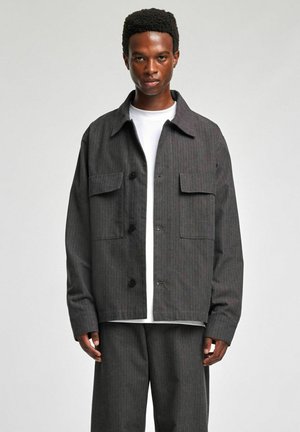 BOXY FIT - Chaqueta fina - dark gull gray