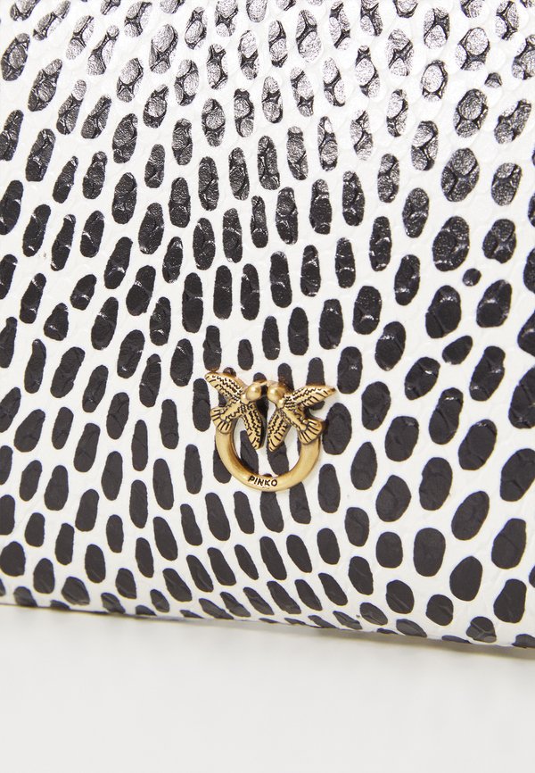 FLAT HORIZONTAL MINI VITELLO ST. PITONE DIS. OPTICAL - Cross body bag4