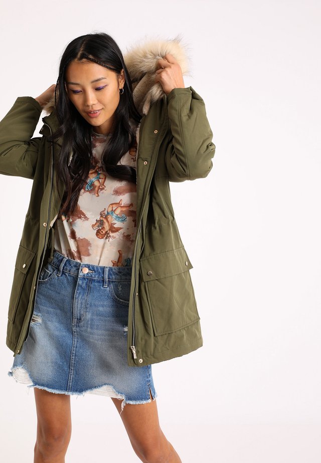 Abrigo de invierno - khaki