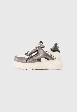 ECHO - Sneakers basse - silver-coloured/white/black