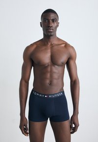Tommy Hilfiger ORIGINAL TRUNK 3 PACK - Boxer brief - green/light pink/dark blue