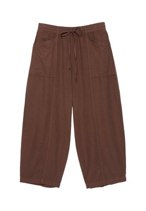 PULL&BEAR, Stoffhose - dark brown