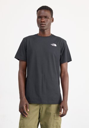 The North Face VERTICAL TEE - T-shirt med print - black