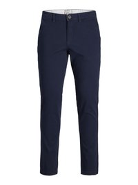 JPSTMARCO JJDAVE LC NOOS PLS - Chinos tipa bikses - navy blazer