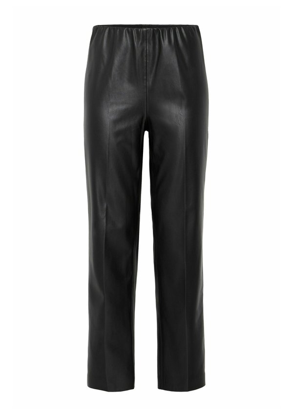 BYDAJA STRAIGHT PANTS - Leather trousers4
