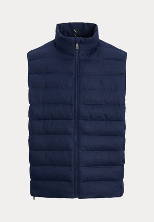 Polo Ralph Lauren, THE COLDEN LINEN VEST - Chaleco - newport navy