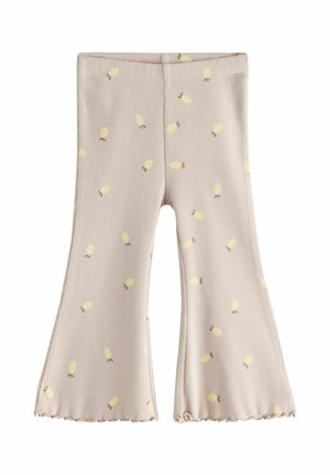 Pantaloni - neutral lemon print