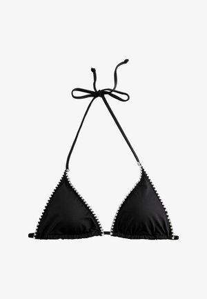 Koton, TRIANGLE BIKINI TOP. - Bikinitop - black