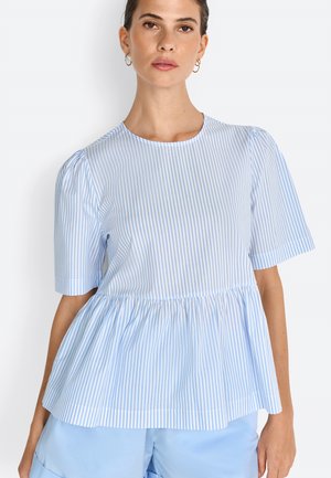 Blouse - skyway blue