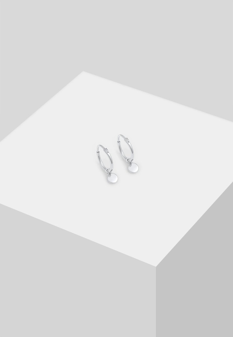 Damen Halsketten | Elli PLATE COIN BASIC Ohrringe silber/silberfarben - DN13021 Damen Halsketten | Elli PLATE COIN BASIC Ohrringe silber/silberfarben - DN13021