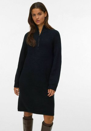 VMLEFILE MIDI - Haljina s naramenicama - black