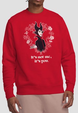 Disney, MALEFICENT ROSES - Sweatshirt - red