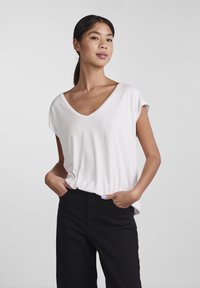 Pieces - T-Shirt basic - bright white Thumbnail-Bild 1