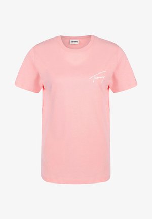 SIGNATURE - Basic T-shirt - aloha pink