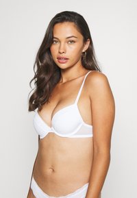 Marks & Spencer MEGHAN PLUNGE - Bygel-bh - white