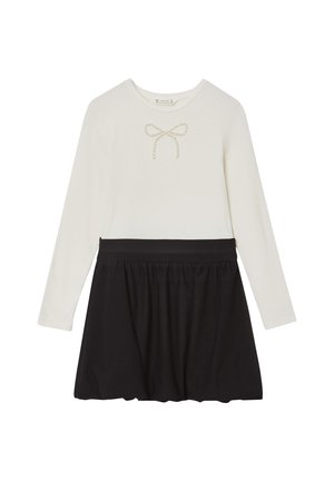 BITESSUTO PERLE - Shirt dress - bianco lana