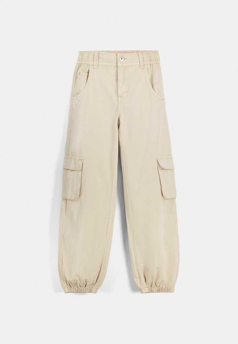 Bershka Cargobroek zandkleur