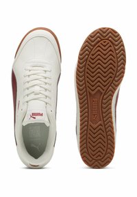 Puma TURINO SNEAKERS - Sportbačiai - warm white intense red gum