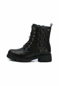 XTI Bottines à lacets - black