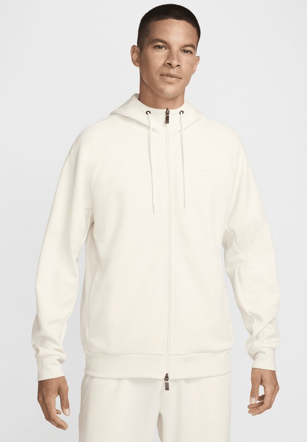 PRIMARY  - Zip-up sweatshirt - pale ivory pale ivory