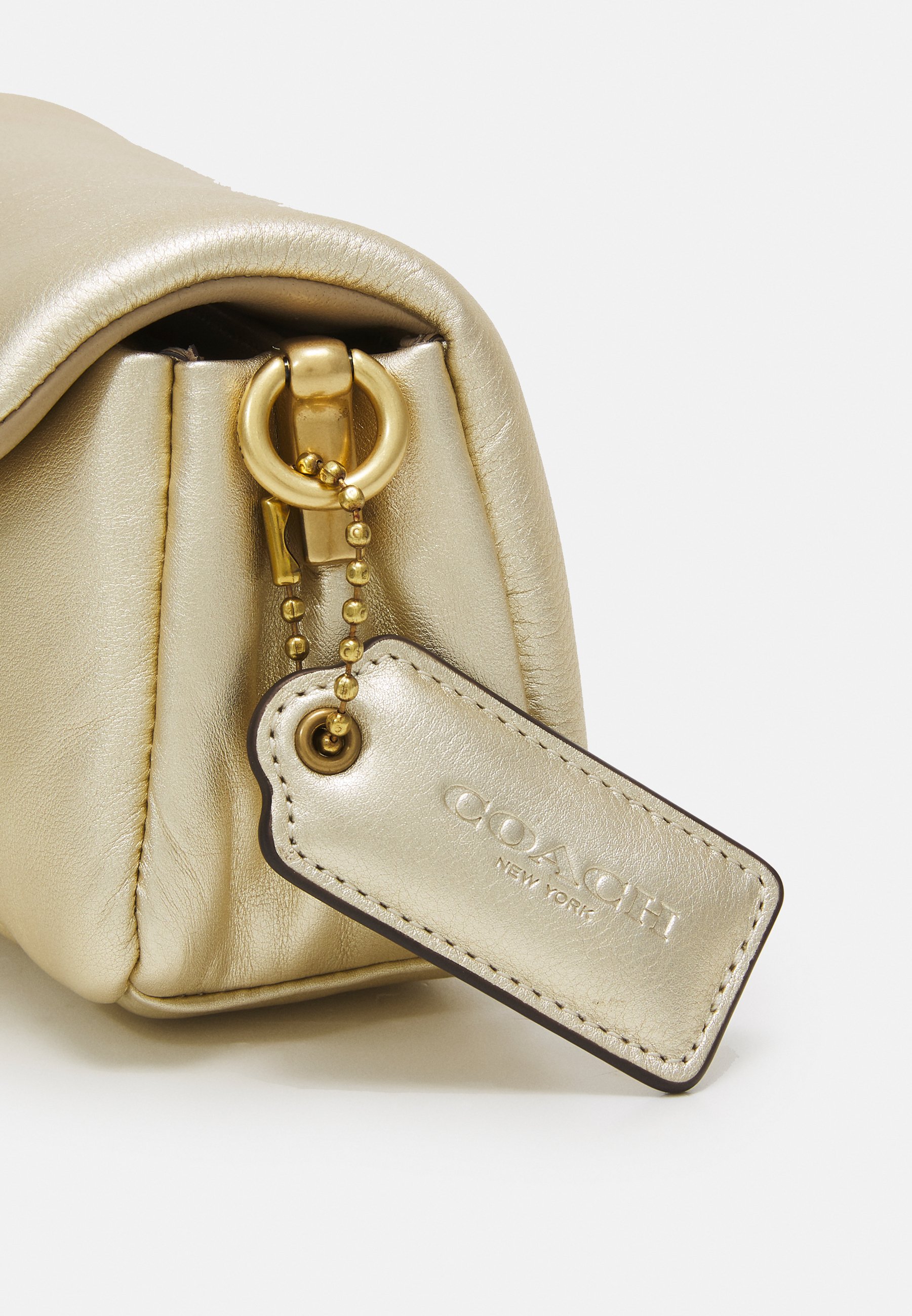 coach tabby metallic