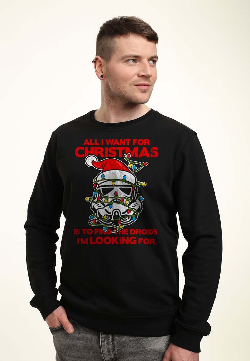 Star Wars STAR WARS CLASSIC CHRISTMAS TROOPER - Sweatshirt - black
