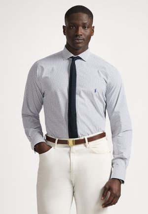 PLAID STRETCH POPLIN SHIRT - Skjorter - white/navy