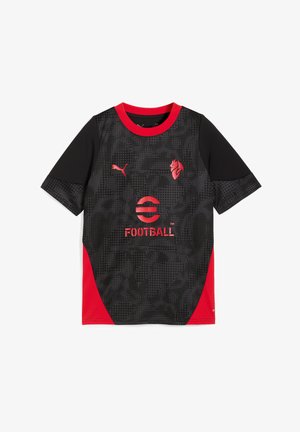 REPLICAS - NATIONAL AC MAILAND TRAINING  - Futbolo marškinėliai - schwarz