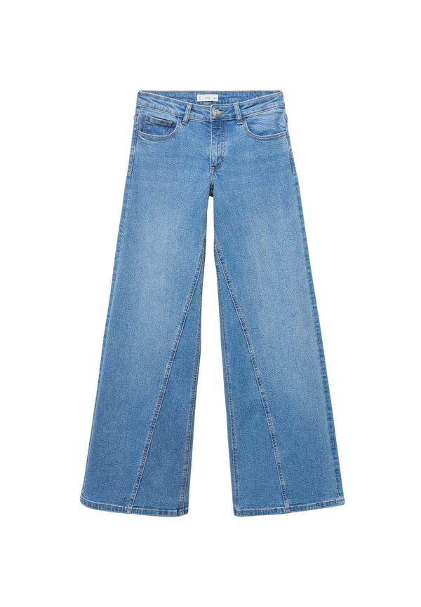 LOW WAIST WIDE - Flared Jeans