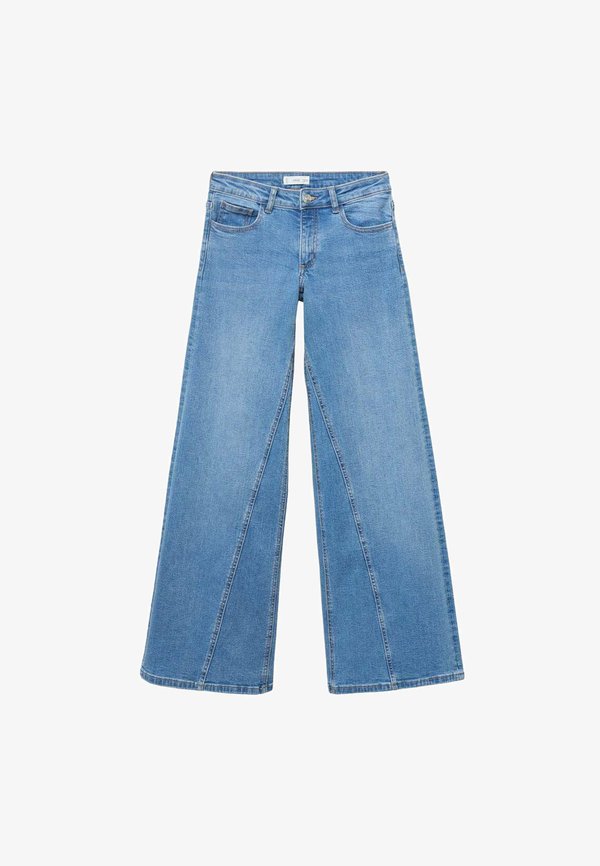 LOW WAIST WIDE - Flared Jeans