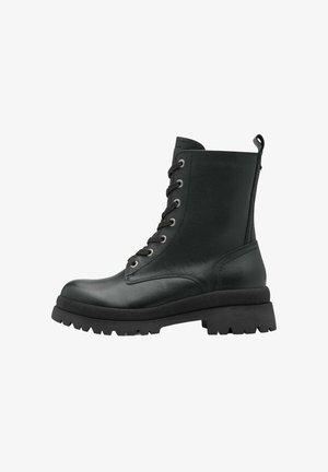 Tamaris Stivaletti con plateau - black leather