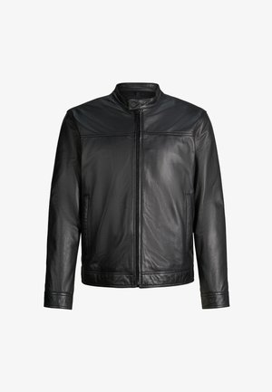 Strellson, Lederjacke - schwarz
