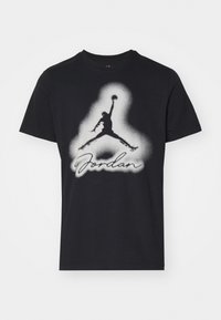 CREW - T-shirt imprimé - black/sail